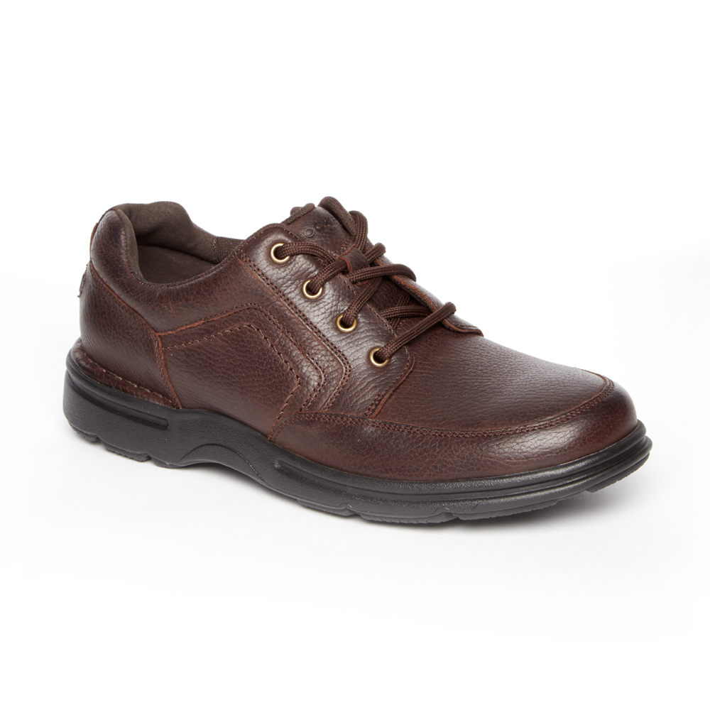 Rockport Sneakers Herr Mörkbruna - Prowalker Eureka Plus Mudguard - NXYAS3496